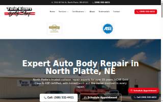 Twin Rivers Body Shop website