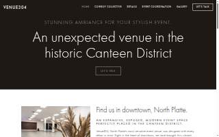 Venue304 website