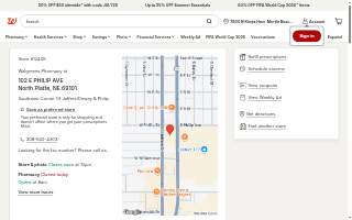 Walgreens website