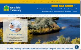 Westfield Pharmacy website