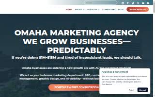 316 Strategy Group of Omaha website