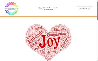 Affirming Joy Mental Health Services website
