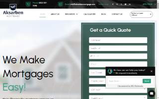 Aksarben Mortgage of Omaha website