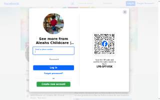 Aleah's Childcare website