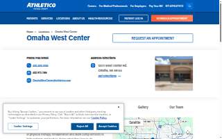 Athletico Physical Therapy - Omaha West Center website
