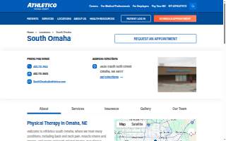 Athletico Physical Therapy - South Omaha website