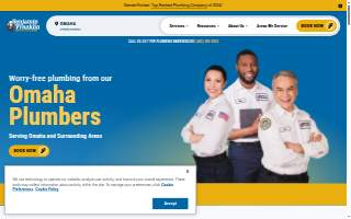 Benjamin Franklin Plumbing of Omaha website