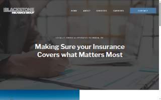 Blackstone Insurance Group website