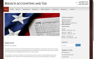 Breasch Accounting & Tax website