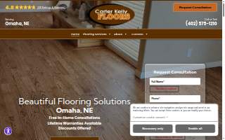 Carter Kelly Floors website
