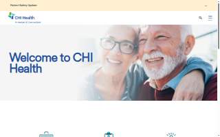CHI Health Clinic Heart Institute (Lakeside) of Omaha website