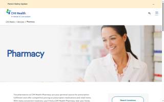 CHI Health Pharmacy (CUMC - Bergan Mercy) website