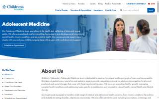 Children's Nebraska Specialty Pediatric Clinic – Cass West website