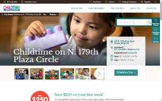 Childtime on N. 179th Plaza Circle website