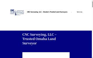 CNC Surveying LLC website