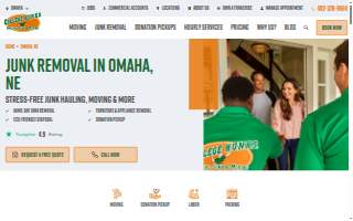 College Hunks Hauling Junk and Moving Omaha website