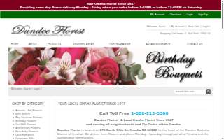 Dundee Florist website