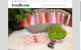 EverBloom Floral and Gift website
