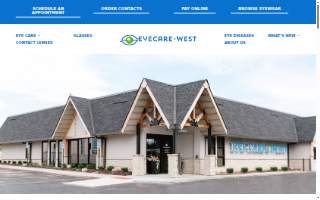 Eye Care West website