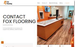 Fox Flooring website