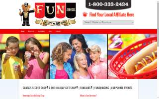 Fun Services website