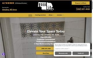 Good Life Flooring LLC website