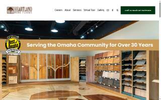 Heartland Wood Floors website