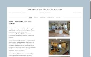 Heritage Painting & Restorations website