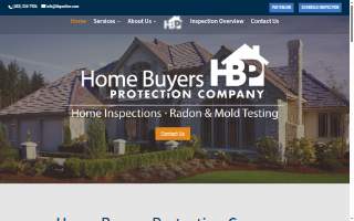 Home Buyers Protection Company website