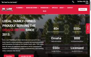 In-Law Plumbing & Drain Services, Inc website