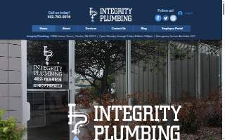 Integrity Plumbing Inc. website