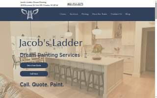 Jacob's Ladder Dream Painting Services website