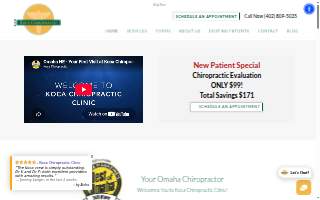 Koca Chiropractic website