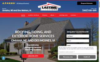 Lastime Exteriors website