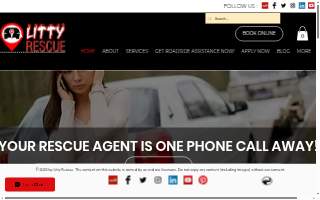 Litty Rescue website