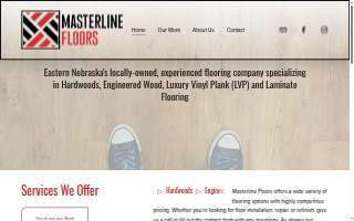 Masterline Floors website