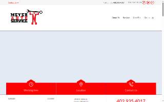 Meyer's Auto Service website