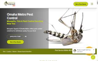 Mosquito Squad of Omaha Metro website