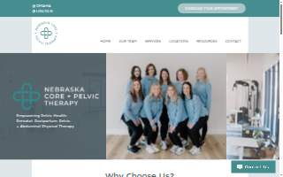 Nebraska Core + Pelvic Therapy website