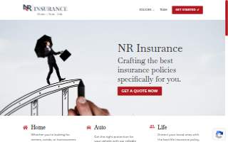NR Insurance website