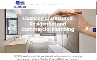 OCB Plumbing website
