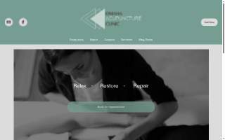 Omaha Acupuncture Clinic website