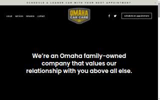 Omaha Car Care website