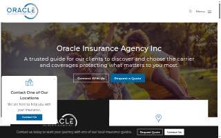 Oracle Insurance Agency website