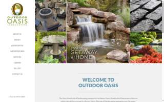 Outdoor Oasis Landscaping website