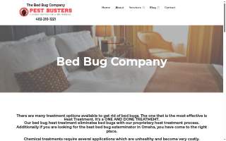 PestBusters website