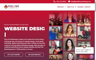 Pixel Fire Marketing website