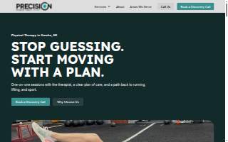 Precision Physical Therapy website
