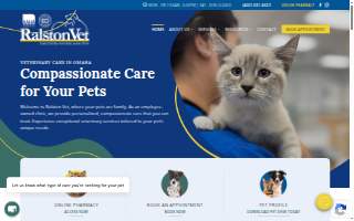Ralston Vet of Omaha website