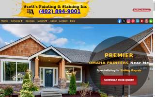 Scott's Painting & Staining Inc website